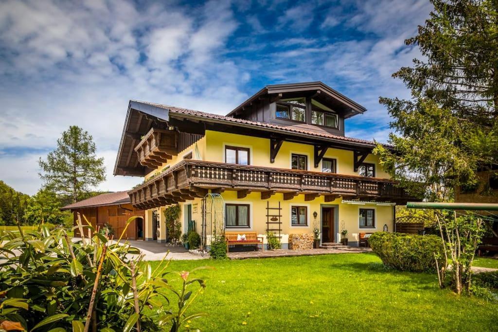 Apartamento Unterwoehrlehen Faistenau Exterior foto